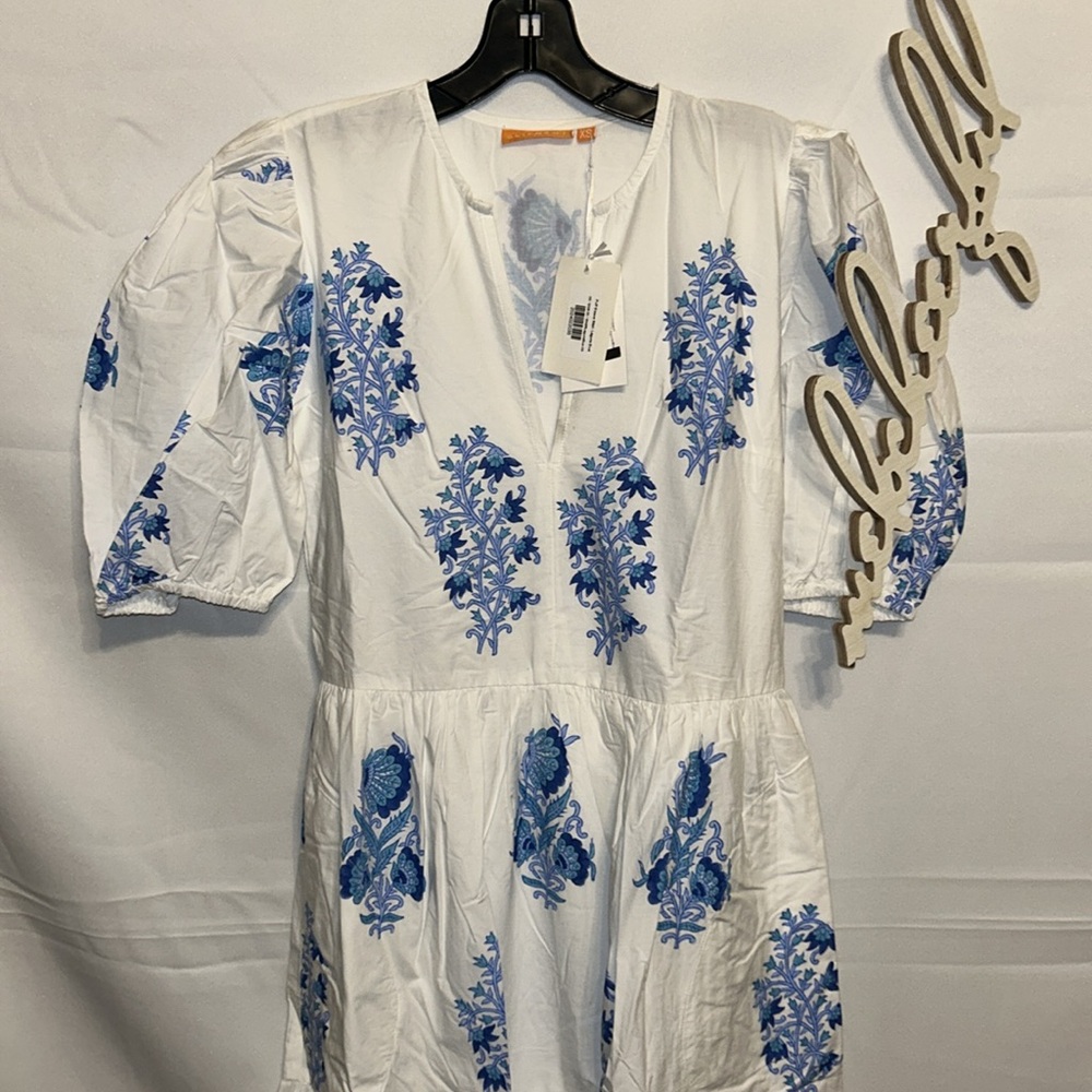 OLIPHANT

Laguna Blue Puff Sleeve Maxi Dress - Picture 7 of 11